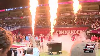Thousands Pack Alamodome For Sa Commanders Inaugural Game