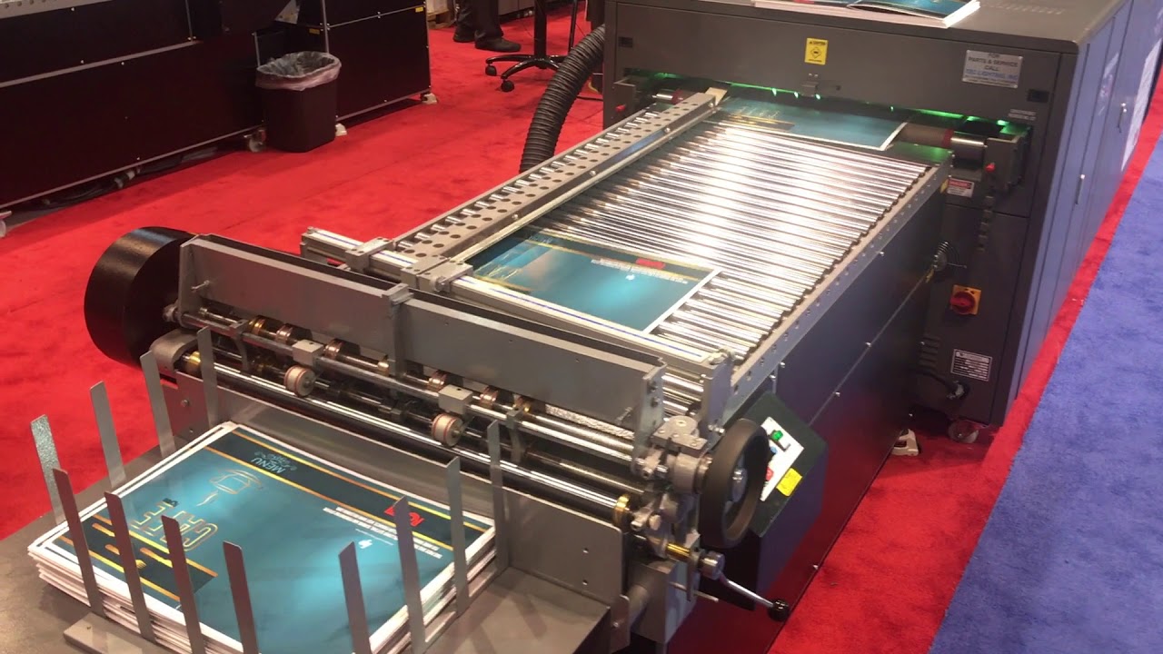 TEC Lighting UV Coater in-line w/ Rollem Rollaway slitting & scoring coated brochure