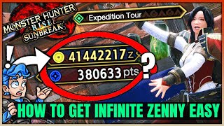 How to Get 1 MILLION Zenny Every 10 Minutes - Fastest in Master Rank - Monster Hunter Rise Sunbreak!