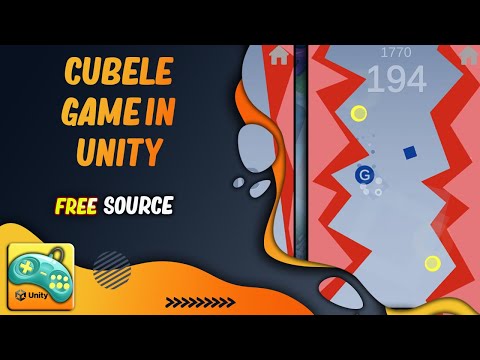 mobile casual game Cubele clone in Unity2D + Free source Code C#
