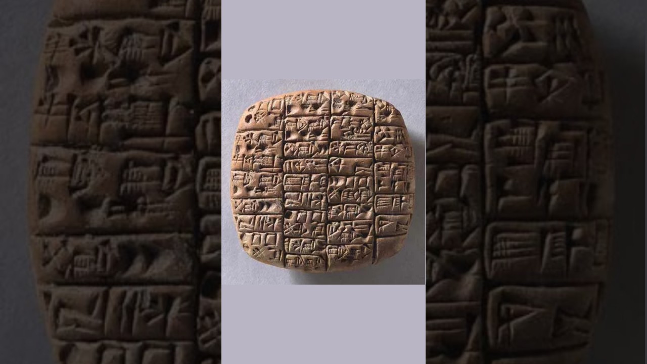 The World's Oldest Writing: A Clay Tablet From Mesopotamia 