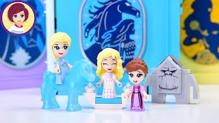 Two teeny minidoll Elsas! Elsa and the Nokk Storybook Adventure Lego Frozen 2 Build & Review
