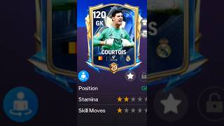120 T.COURTOIS BEST GK ?✨❣️😱 GREAT REFLEXES #trendingshorts #fifamobile #viralshorts