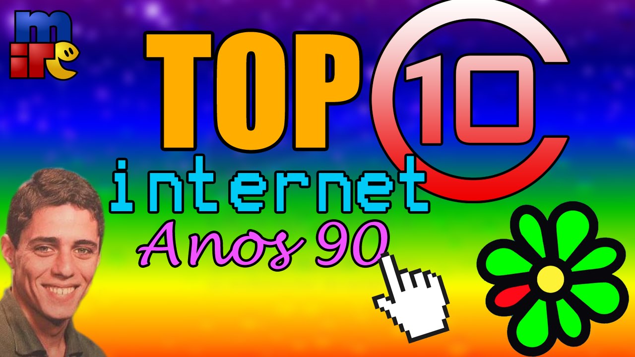 TOP 10 Coisas da Internet nos Anos 90 e 2000