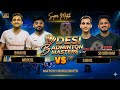 Desi Badminton Masters #badminton #badmintonhighlights #badmintonlovers 