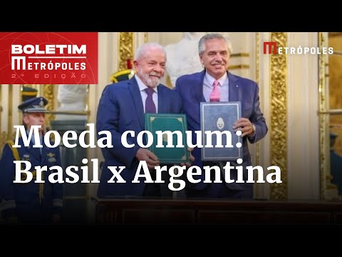 Moeda comum: entenda como pode funcionar união entre Brasil e Argentina | Boletim Metrópoles 2º
