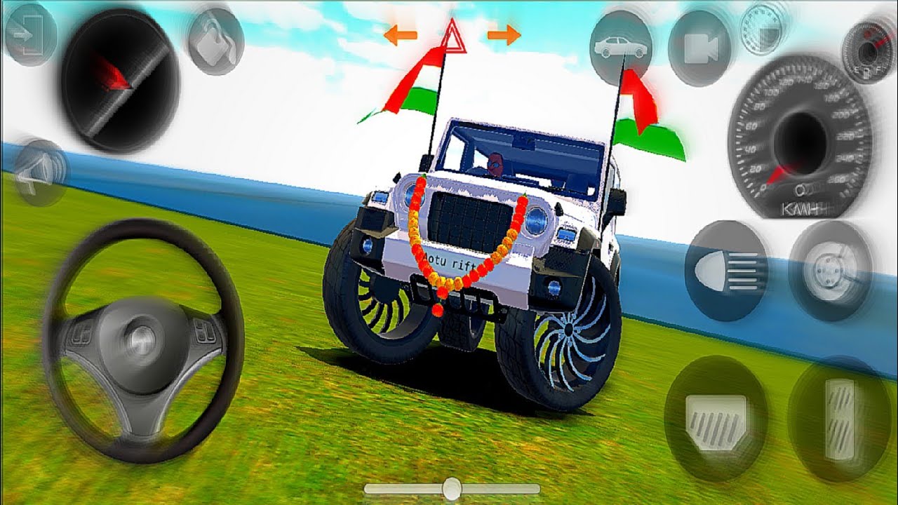 Modified the dollar song and white Mahindra THAAR plzz support me gays 