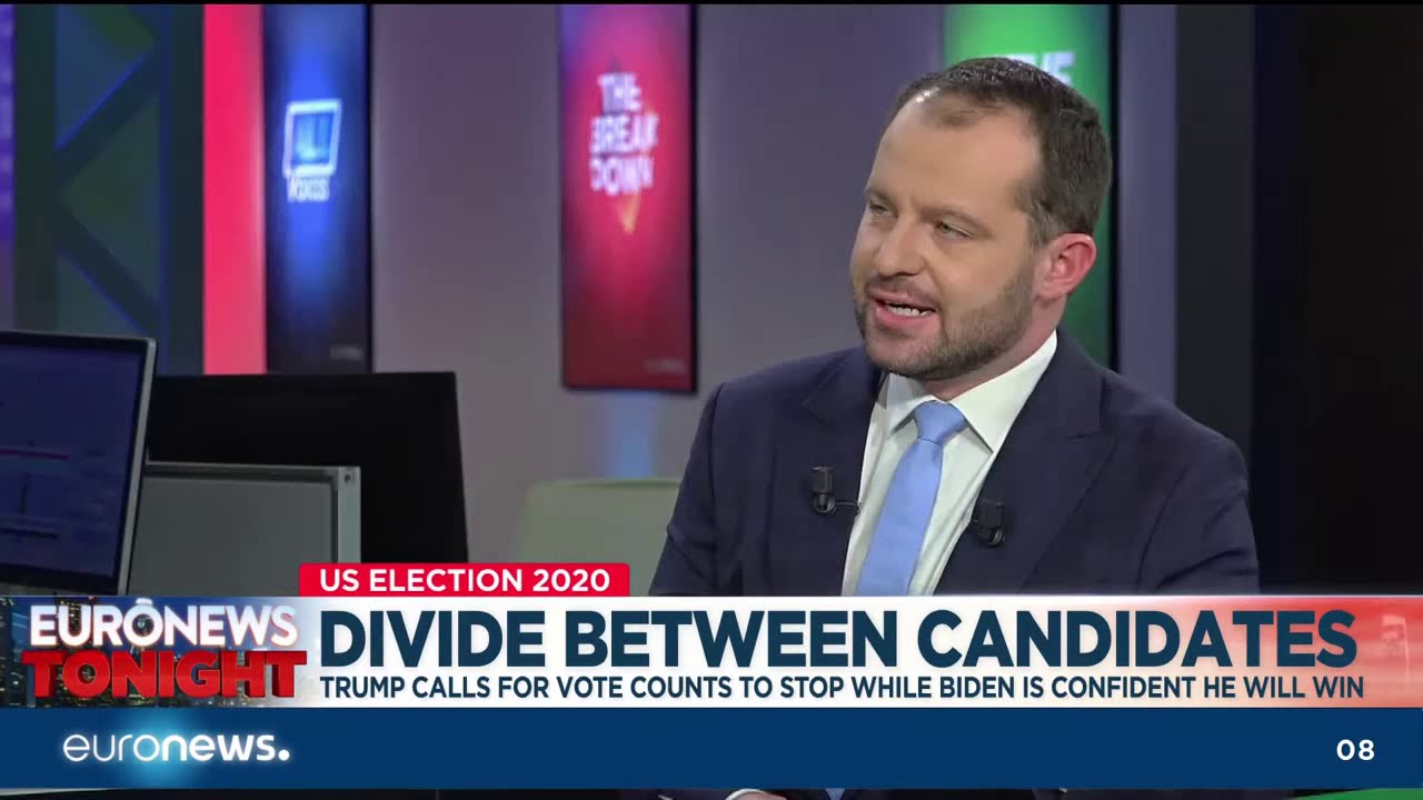 Divide between candidates: Trump calls for vote counts to stop while Biden is confident he will win