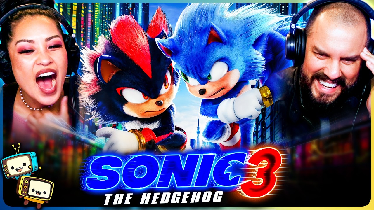 SONIC THE HEDGEHOG 3 Movie Reaction! | First Time Watch | Ben Schwartz | Jim Carrey | Keanu Reeves