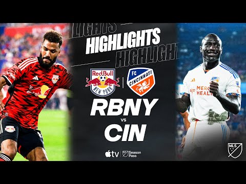 New York Red Bulls vs. FC Cincinnati | Full Match Highlights | Denkey Banger!