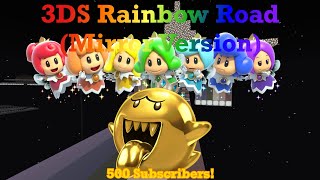 Mario Kart in Minecraft 3DS Rainbow Road (Mirror Version) (500 Subscriber Special + Face Reveal)