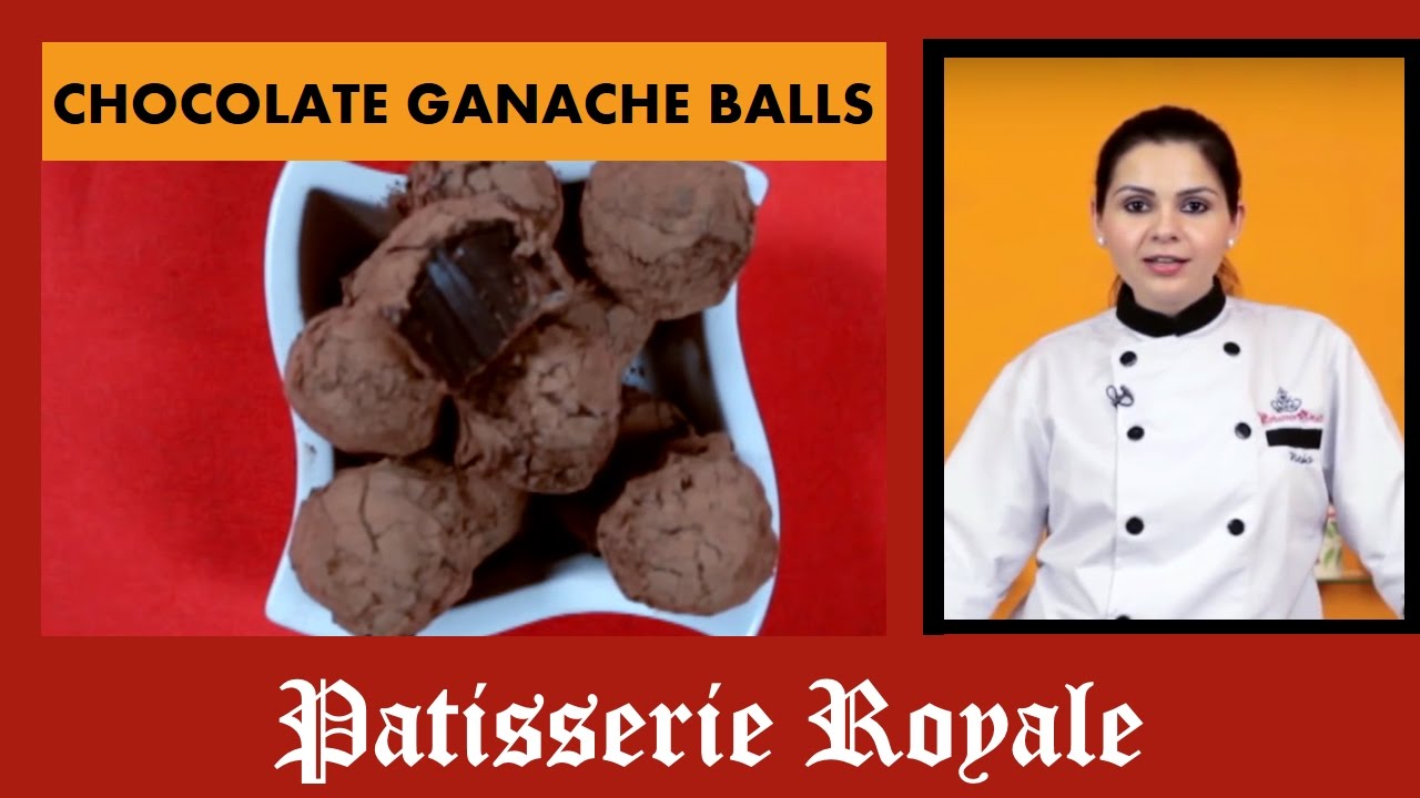 Chocolate Ganache Balls In A Minute By Chef Neha Lakhani | Patisserie Royale | India Food Network