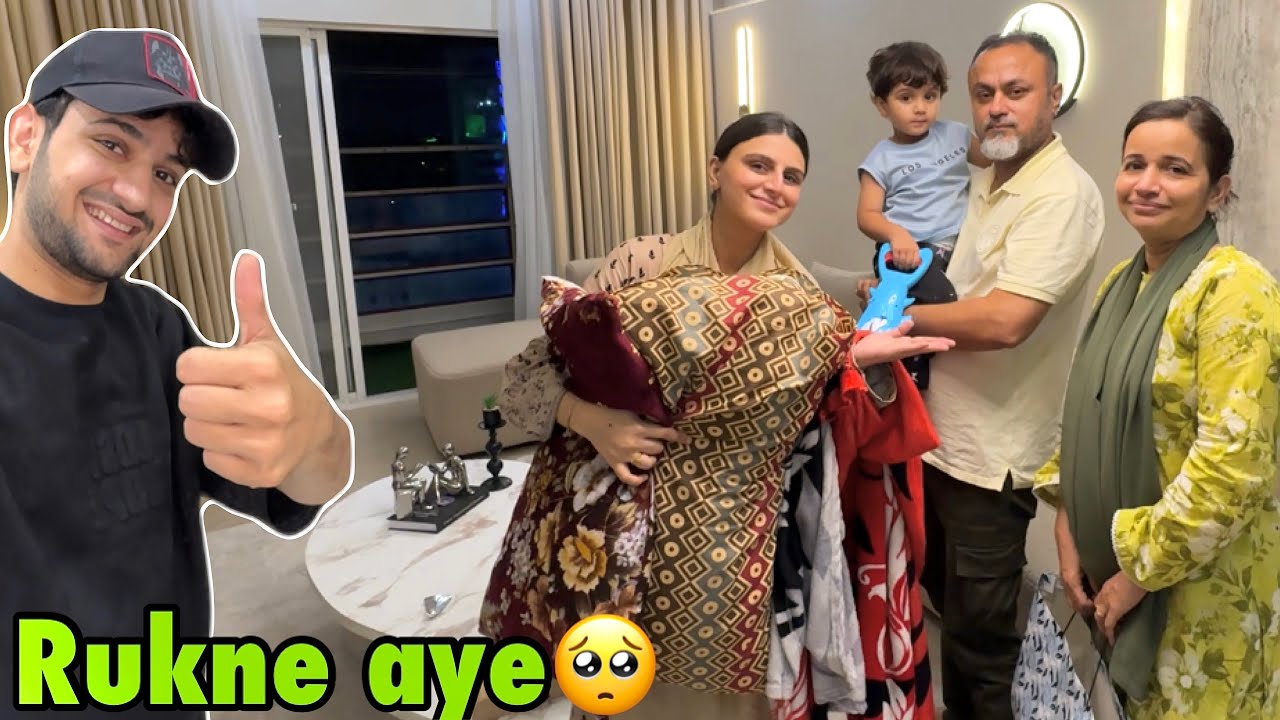 Finally mama papa rukne agaye mere ghar😍 | dil he nhi lagraha🙂