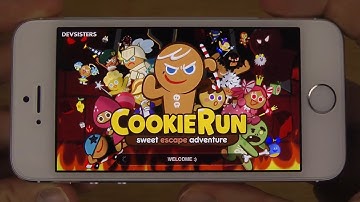 CookieRun iPhone 5S iOS 7.1 Final HD Gameplay Trailer