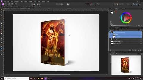Using a Photoshop PSD Mockup in Affinity Photo 1.8