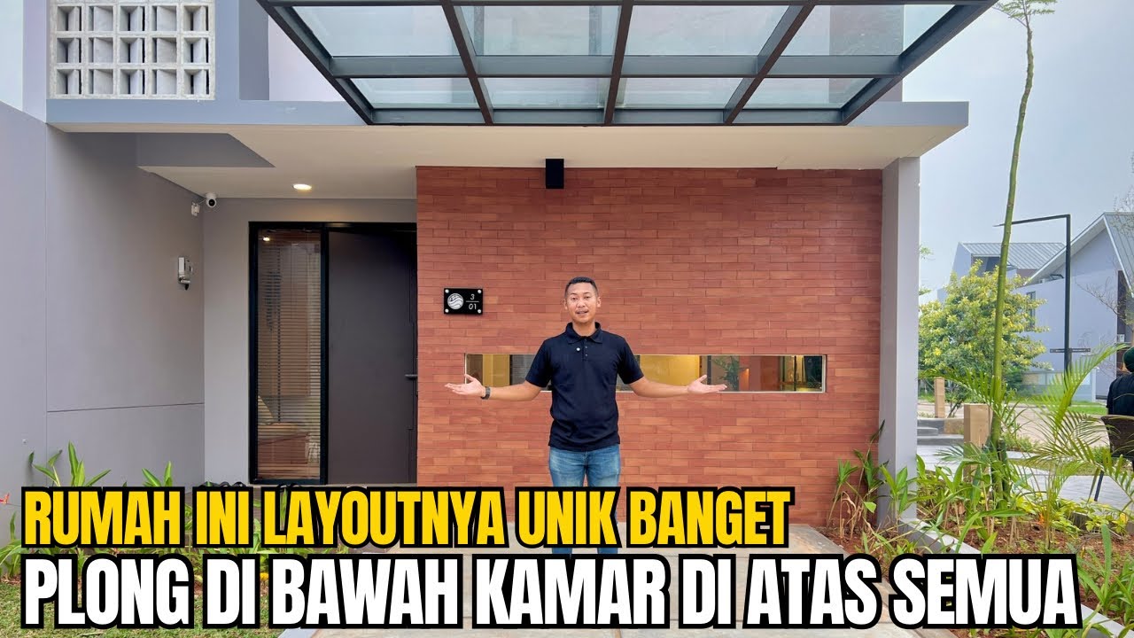 RUMAH INI LAYOUTNYA UNIK BANGET, PLONG DI BAWAH KAMAR ADA DI ATAS SEMUA
