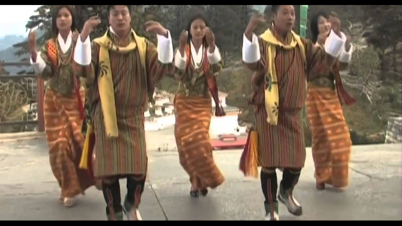 Dechen Lhundrup Bhutanese Music Video Traditional Song  Dance