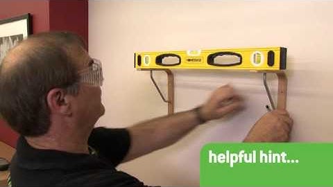 How To Put Up a Floating Wooden Shelf