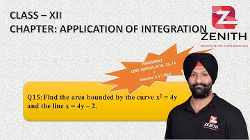 Find the area bounded by the curve x2 = 4y and the line x = 4y – 2.