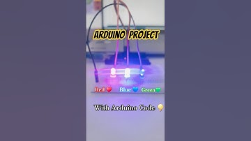 Try something new with RGB Light and Arduino #shorts