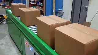 Inline Conveyor - Carton Box Accumulation - Orange Conveyor Systems - 9940647200