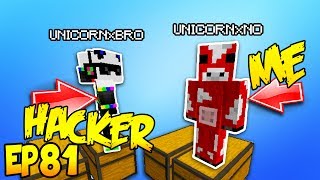 CHANGING MY NAME TO TROLL HACKER! Minecraft Hacker Trolling EP81