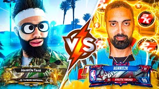 I Stream Sniped RONNIE2K with RANDOMS and this happened...HANKDATANK vs RONNIE2K - NBA 2K21