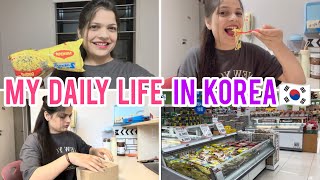 My Daily Life in korea?? | grocery shopping  in korea  ?