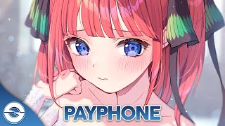 Nightcore - Payphone (Lyrics) Resimi