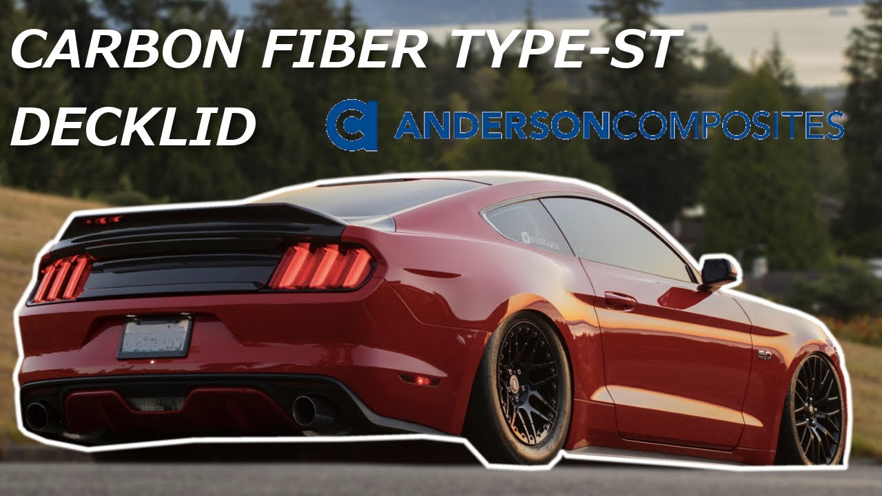 2017 Mustang GT Carbon Fiber Trunk Install - YouTube