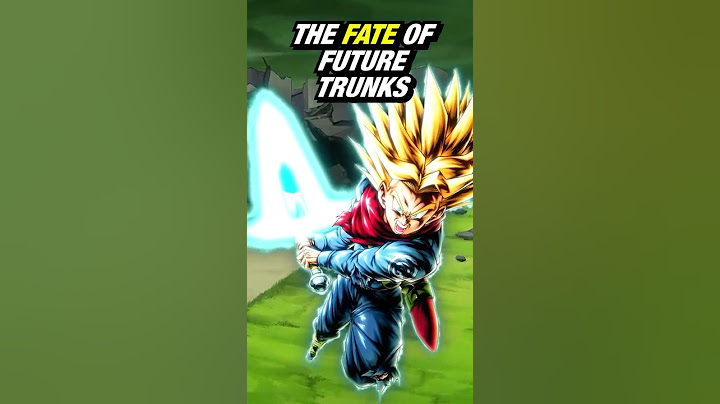 What happened to Future Trunks AFTER Defeating Zamasu? #dragonball #dbz #goku