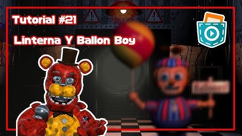 Pocket Code tutorial como crear un fan game de FNAF#21 | Linterna y Ballon Boy