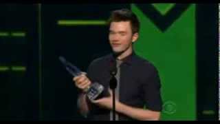 Chris Colfer (Glee) Favorite TV Comedy Actor - People's Choice Awards 2013