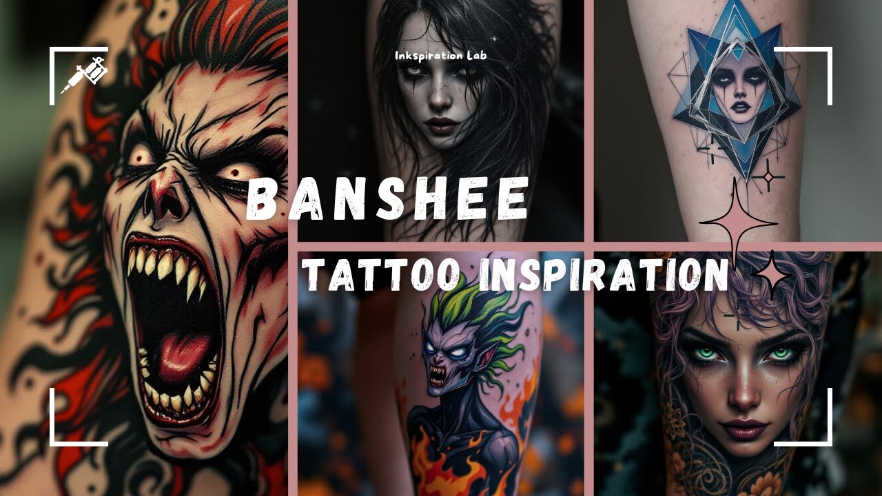 Top Banshee Tattoo Designs You Need to See🔥💀 - YouTube