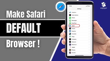 How to Set Safari as Default Browser on iPhone (2025) | Quick & Easy Settings Guide