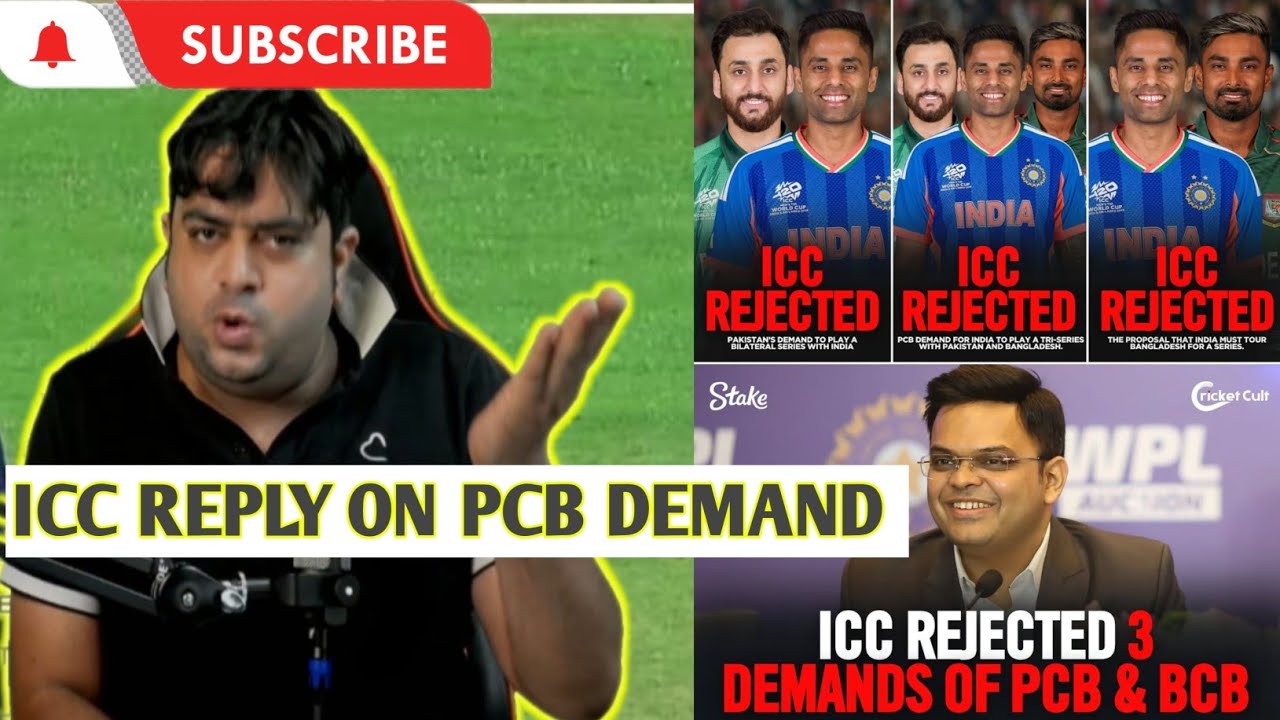 ICC Reject all Request & Demand of Pakistan cricket board ||Icc statement on pcb react by abcricinfo
