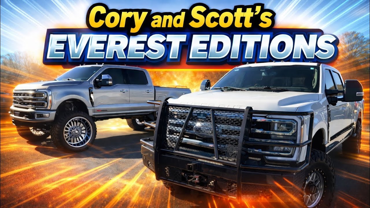 Грузовики Ford F250 EVEREST Edition Super Duty от Cory & Scott’s Akins — комплектации Platinum и ...