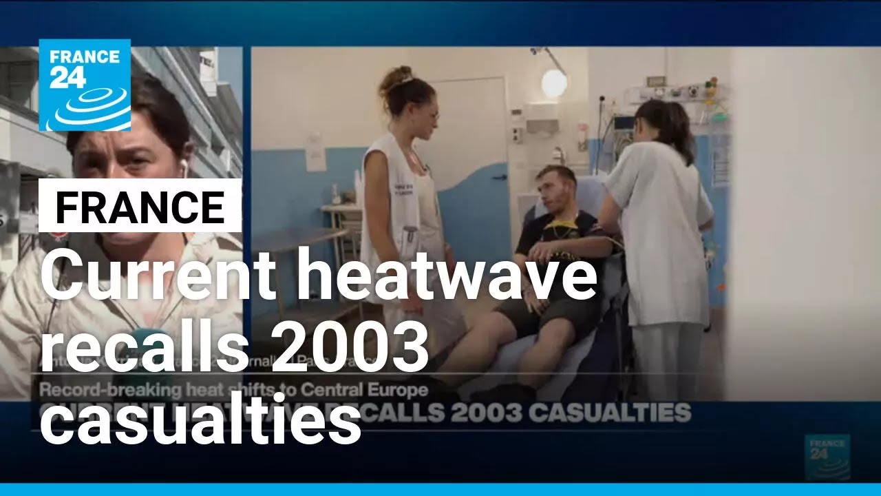 France: Current heatwave recalls 2003 casualties • FRANCE 24 English