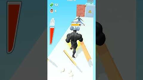 Muscle Rush - Gameplay All Levels 8-12 (Android, iOS) #shorts