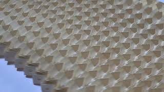 Anamorphic Drawstring Origami Experiments