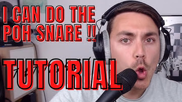 BEATBOX TUTORIAL: POH SNARE !!