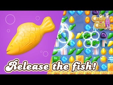 Candy Crush Soda Saga: Release the fish!