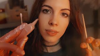 ASMR Ear Cleaning, Scalp Check & Massage (In The Dark During A Storm)