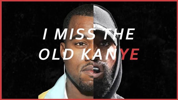I Miss The Old Kanye (Edit)