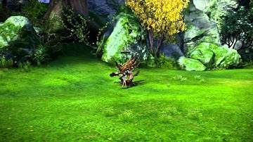 Tera Online EU Beta Priest Gameplay (Lvl 4)