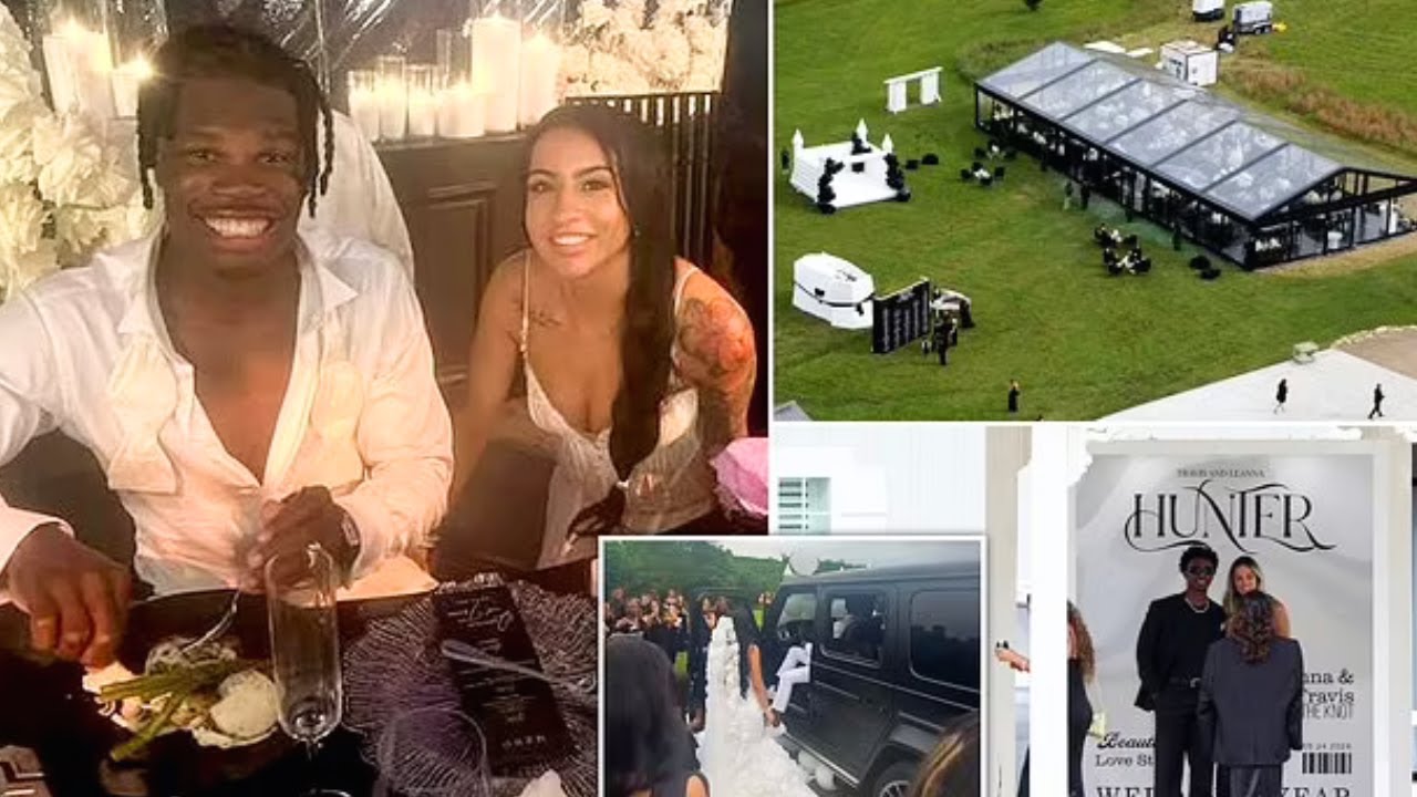 "Travis Hunter & Leanna Lenee's Glamorous Tennessee Wedding | Exclusive Highlights"