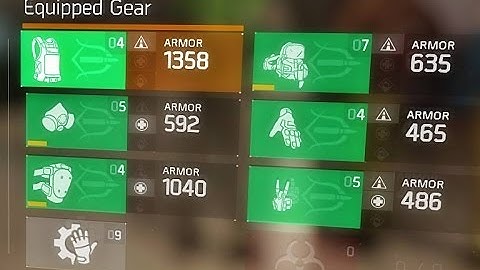 The Division |All 6 Sentry