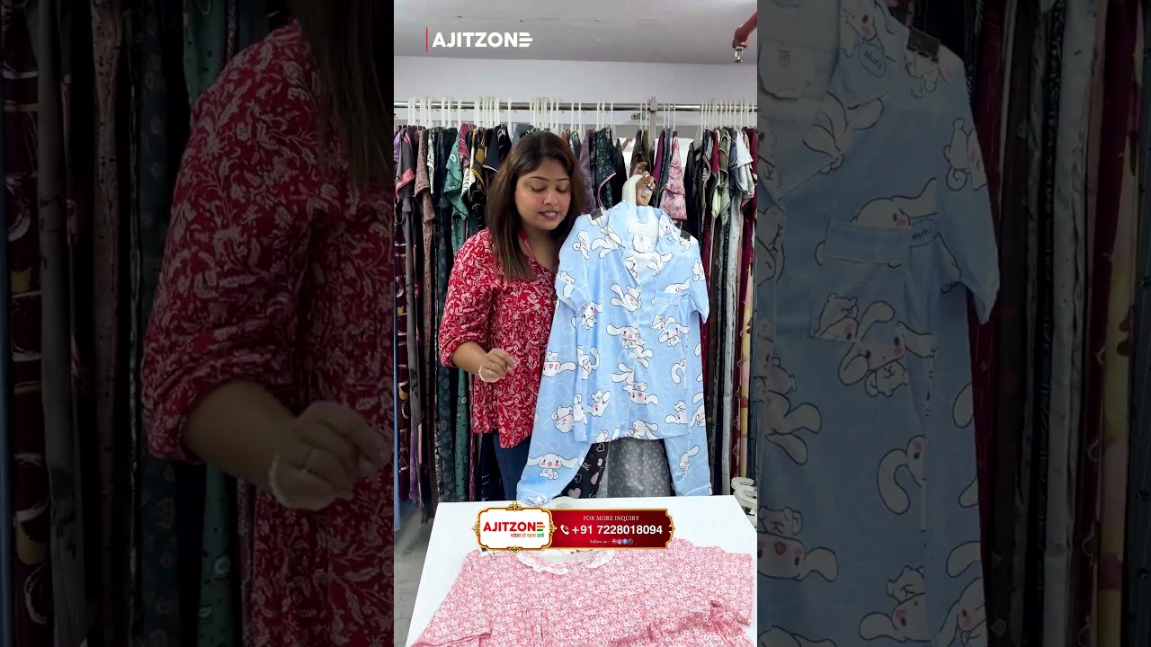 Surat Nightwear Wholesale Market Best Ladies Nightwear Manufacturer & Bulk Supplier video thumbnail
