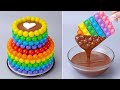 Indulgent Rainbow Cake Decorating For Any Occasion | Most Satisfying Cake And Dessert Video