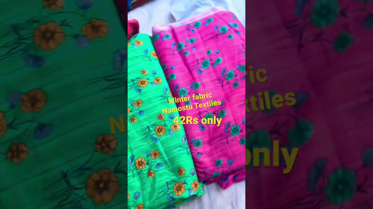 Winter Fabric At Cheapest Prices at Namostu Textiles